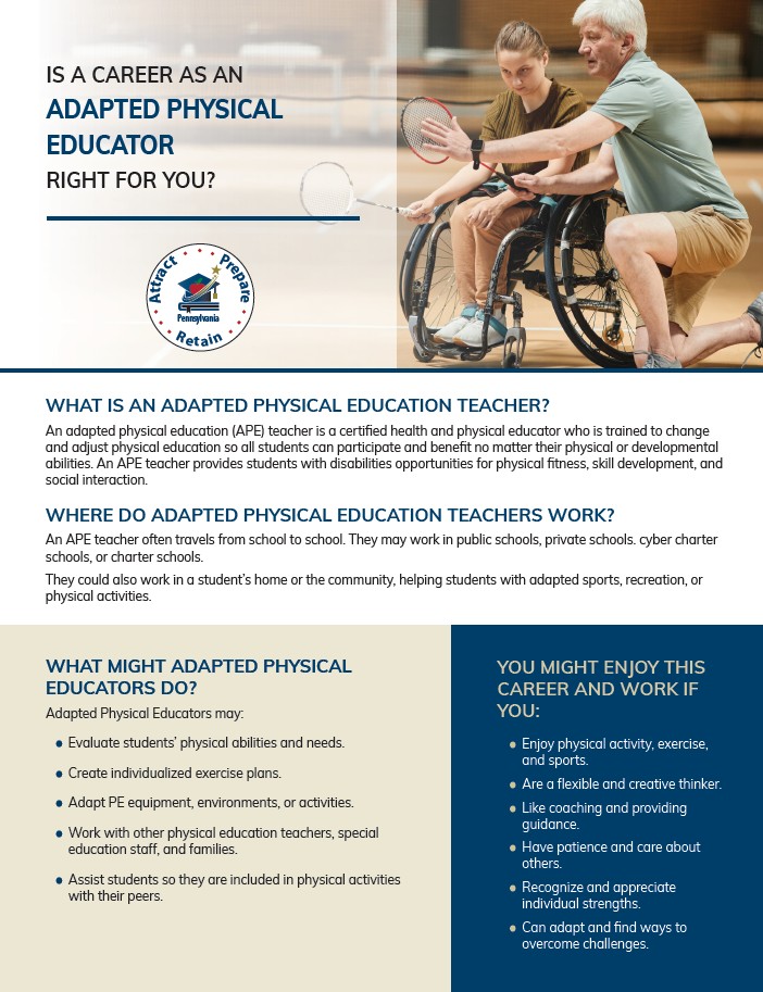 APR: Is a Career as an Adapted Physical Education (APE) Teacher Right for You?