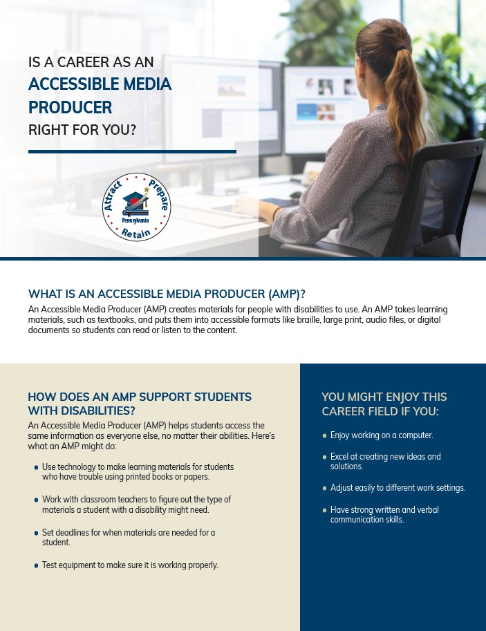 APR: Is a Career as an Accessible Media Producer (AMP) Right for You?