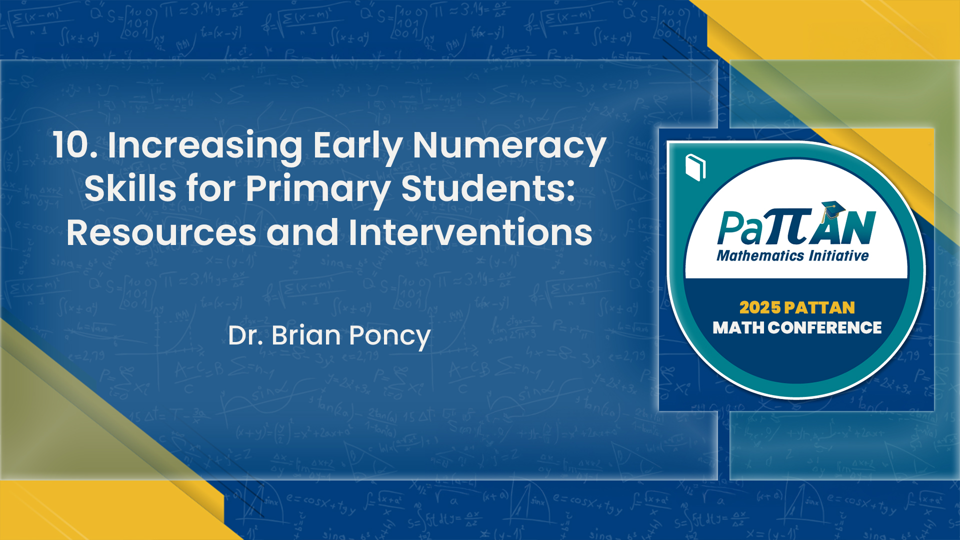 10. Increasing Early Numeracy Skills for Primary Students: Resources & ... | 2025 Math Conference