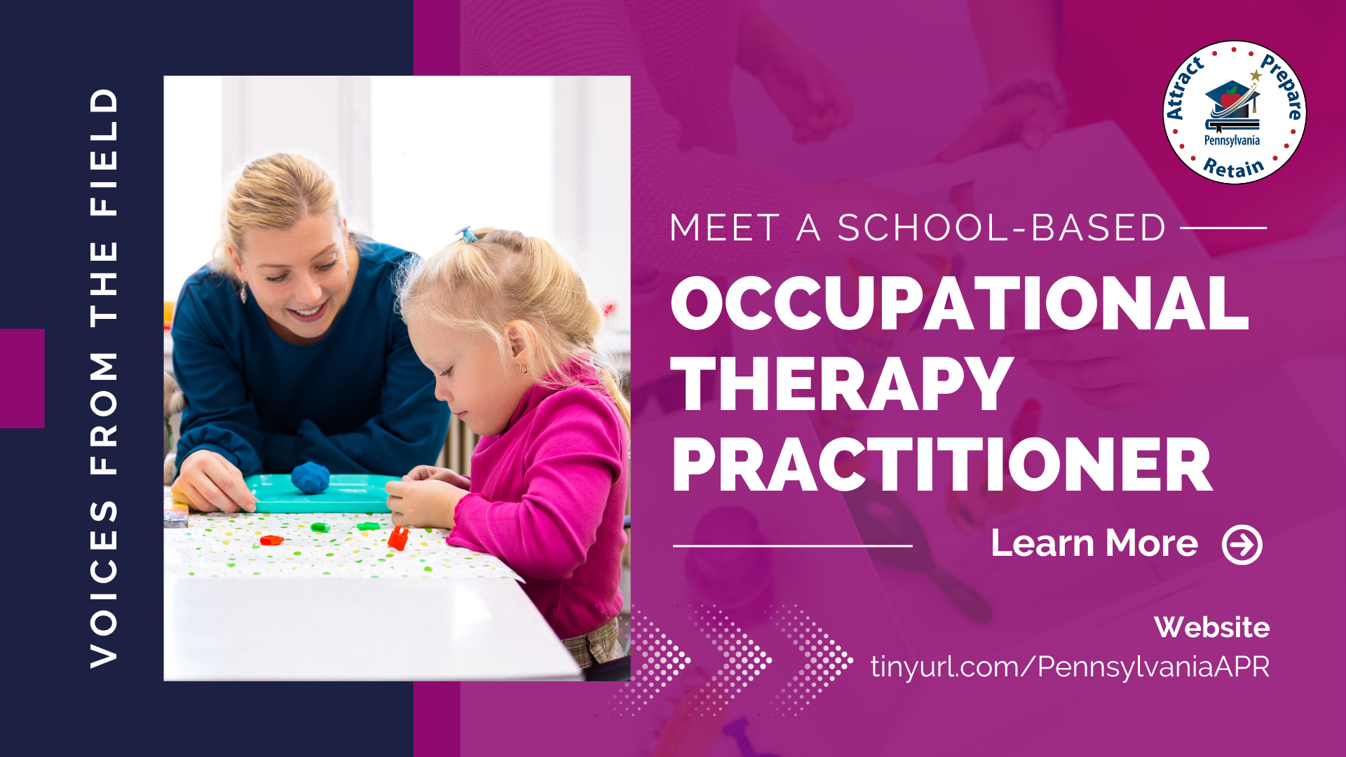 APR Voices from the Field: Meet an Occupational Therapy Practitioner (OTP)
