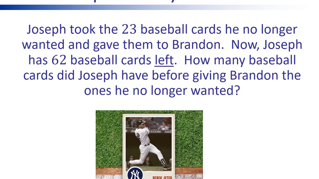 Evidence-Based Practices for Mathematics Instruction An Introduction to Word Problems