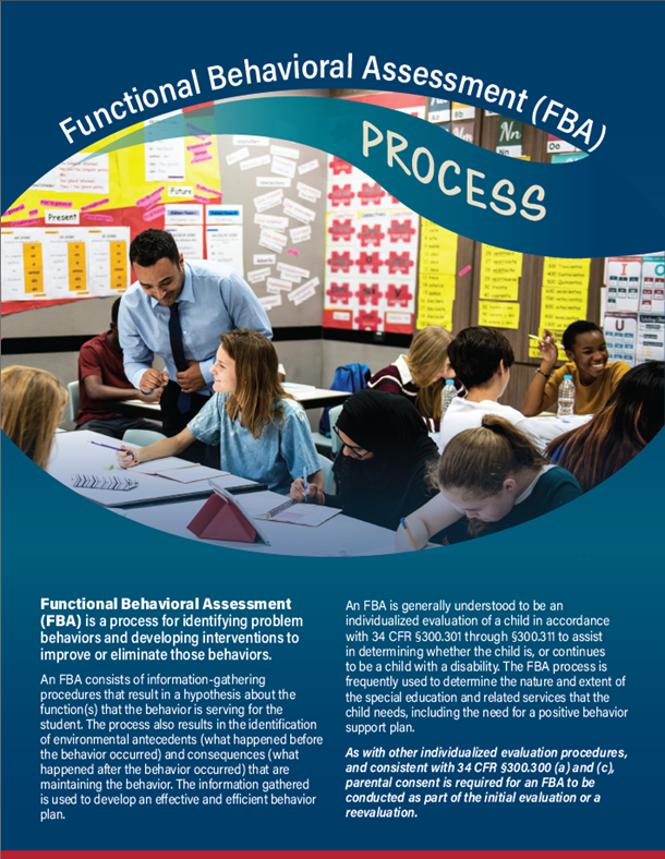 Functional Behavioral Assessment (FBA) Process