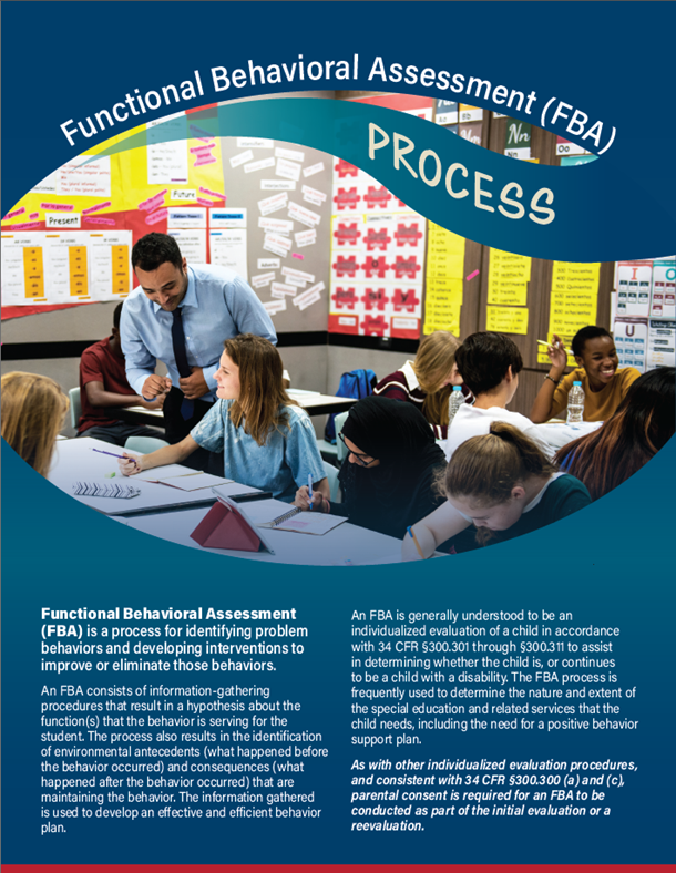 Functional Behavioral Assessment Process