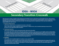 BSE/OVR IDEA - WIOA Secondary Transition Crosswalk