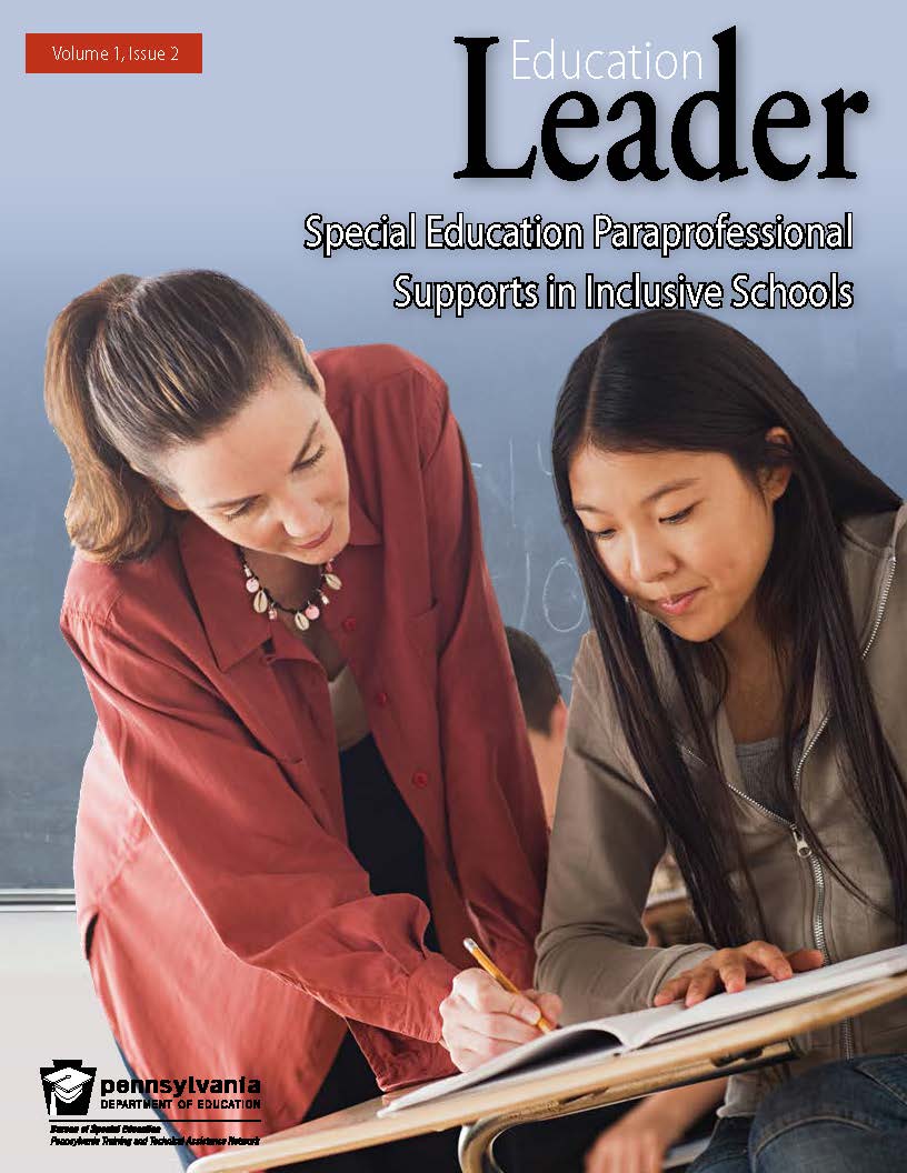 Education Leader - Special Education Paraprofessional Supports in Inclusive Schools